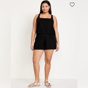 Old Navy Women's High Waist Black Shorts